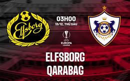 Nhận định bóng đá Elfsborg vs Qarabag 3h00 ngày 13/12 (Europa League 2024/25)