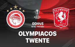 Nhận định bóng đá Olympiacos vs Twente 0h45 ngày 13/12 (Europa League 2024/25)