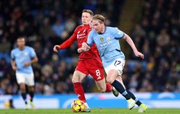 Kevin De Bruyne không muốn nhắc tới trận hòa của Liverpool