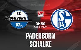 Nhận định Paderborn vs Schalke 0h30 ngày 7/12 (Hạng 2 Đức 2024/25)