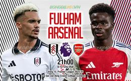 Tiếp tục ghi bàn từ phạt góc, Arsenal vẫn không thể thắng Fulham