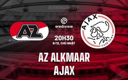 Nhận định AZ Alkmaar vs Ajax 20h30 ngày 8/12 (VĐQG Hà Lan 2024/25)