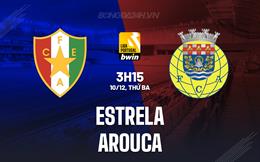 Nhận định Estrela vs Arouca 3h15 ngày 10/12 (VĐQG Bồ Đào Nha 2024/25)