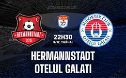 Nhận định Hermannstadt vs Otelul Galati 22h30 ngày 9/12 (VĐQG Romania 2024/25)