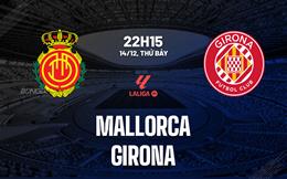 Nhận định bóng đá Mallorca vs Girona 22h15 ngày 14/12 (La Liga 2024/25)