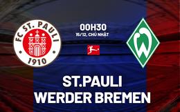 Nhận định St.Pauli vs Werder Bremen 0h30 ngày 15/12 (Bundesliga 2024/25)