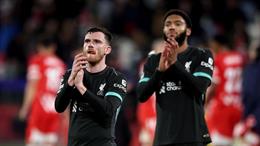 Andy Robertson chưa hài lòng dù Liverpool thắng Girona