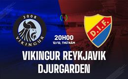 Nhận định Vikingur Reykjavik vs Djurgarden 20h00 ngày 12/12 (Conference League 2024/25)