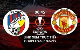 Xem trận đấu Plzen vs MU 0h45 ngày 13/12 trên kênh sóng nào?