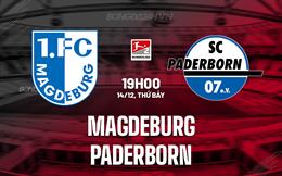 Nhận định Magdeburg vs Paderborn 19h00 ngày 14/12 (Hạng 2 Đức 2024/25)