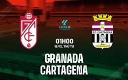 Nhận định bóng đá Granada vs Cartagena 1h00 ngày 18/12 (Hạng 2 TBN 2024/25)