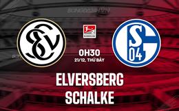 Nhận định Elversberg vs Schalke 0h30 ngày 21/12 (Hạng 2 Đức 2024/25)