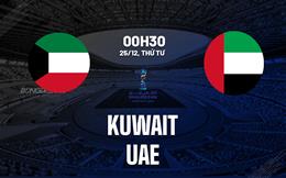 Nhận định bóng đá Kuwait vs UAE 0h30 ngày 25/12 (Gulf Cup 2024)