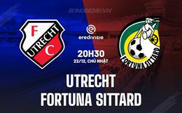 Nhận định Utrecht vs Fortuna Sittard 20h30 ngày 22/12 (VĐQG Hà Lan 2024/25)