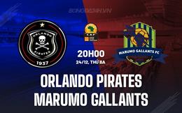 Nhận định Orlando Pirates vs Marumo Gallants 20h00 ngày 24/12 (VĐQG Nam Phi 2024/25)