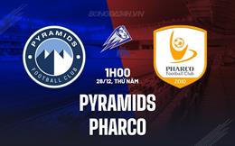 Nhận định Pyramids vs Pharco 1h00 ngày 26/12 (VĐQG Ai Cập 2024/25)