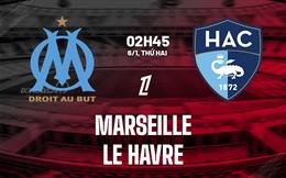 Nhận định Marseille vs Le Havre (02h45 ngày 6/1): Bảo vệ vị thế