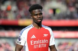 Arsenal trói chân Bukayo Saka bằng lương khủng