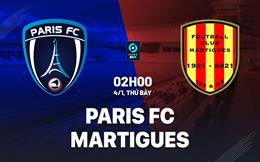 Nhận định bóng đá Paris FC vs Martigues 2h00 ngày 4/1 (Hạng 2 Pháp 2024/25)