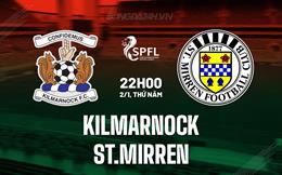 Nhận định Kilmarnock vs St.Mirren 22h00 ngày 2/1 (VĐQG Scotland 2024/25)