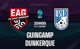 Nhận định Guingamp vs Dunkerque 20h00 ngày 4/1 (Hạng 2 Pháp 2024/25)