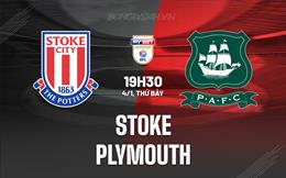 Nhận định Stoke vs Plymouth 19h30 ngày 4/1 (Hạng Nhất Anh 2024/25)