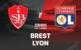 Nhận định bóng đá Brest vs Lyon 23h00 ngày 11/1 (Ligue 1 2024/25)