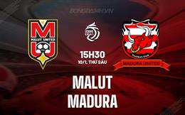 Nhận định bóng đá Malut vs Madura 15h30 ngày 10/1 (VĐQG Indonesia 2024/25)