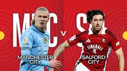 Nhận định Man City vs Salford (0h45 ngày 12/1): Vé đi tiếp cho Man xanh