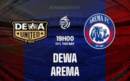 Nhận định bóng đá Dewa vs Arema 19h00 ngày 11/1 (VĐQG Indonesia 2024/25)