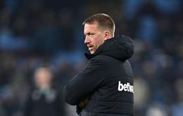 Graham Potter thất bại trong trận ra mắt West Ham