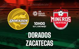 Nhận định Dorados vs Zacatecas 10h00 ngày 12/1 (Hạng 2 Mexico 2024/25)