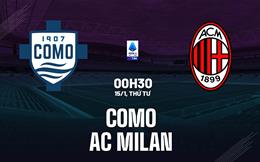 Nhận định Como vs AC Milan (00h30 ngày 15/1): Đại náo Giuseppe Sinigaglia