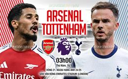 Nhận định Arsenal vs Tottenham (3h00 ngày 16/1): Vượt khó được không?