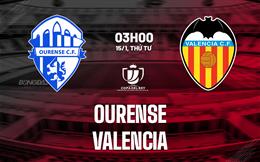 Nhận định bóng đá Ourense vs Valencia 3h00 ngày 15/1 (Cúp Nhà vua TBN 2024/25)