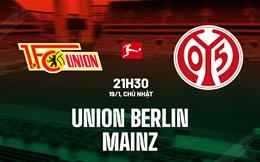 Nhận định bóng đá Union Berlin vs Mainz 21h30 ngày 19/1 (Bundesliga 2024/25)