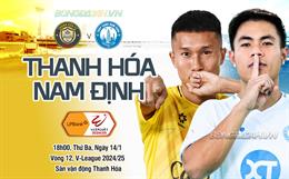 Hòa Nam Định, Thanh Hóa giữ vững ngôi đầu LPBank V.League 1-2024/25