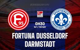 Nhận định Dusseldorf vs Darmstadt 0h30 ngày 18/1 (Hạng 2 Đức 2024/25)