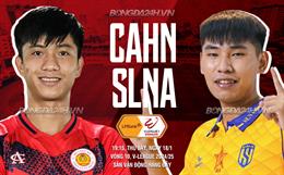 Nhận định CAHN vs SLNA (19h15 ngày 18/1): Cơ hội nào cho đội khách?