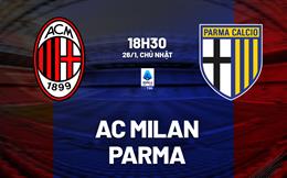 Nhận định AC Milan vs Parma (18h30 ngày 26/1): Đòi nợ được không?