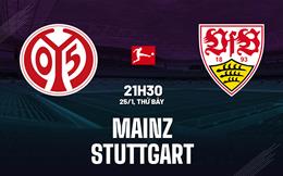 Nhận định bóng đá Mainz vs Stuttgart 21h30 ngày 25/1 (Bundesliga 2024/25)