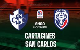 Nhận định Cartagines vs San Carlos 9h00 ngày 24/1 (VĐQG Costa Rica 2025)