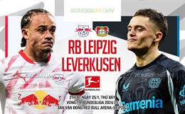 Nhận định Leipzig vs Leverkusen (21h30 ngày 25/1): Đòi nợ tại Red Bull Arena