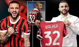 Kyle Walker chọn áo số 32 tại AC Milan vì... David Beckham