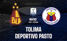 Nhận định Tolima vs Deportivo Pasto 8h10 ngày 28/1 (VĐQG Colombia 2025)