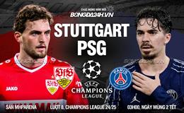 Nhận định Stuttgart vs PSG (3h00 ngày 30/1): Dễ chia điểm