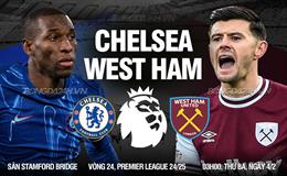 Thắng ngược West Ham, Chelsea vào Top 4