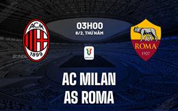 Nhận định AC Milan vs Roma (03h00 ngày 6/2): Trận chiến sống còn