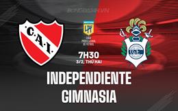 Nhận định Independiente vs Gimnasia 7h30 ngày 3/2 (VĐQG Argentina 2025)