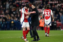 Mikel Arteta: Arsenal đã có một ngày thi đấu tuyệt vời